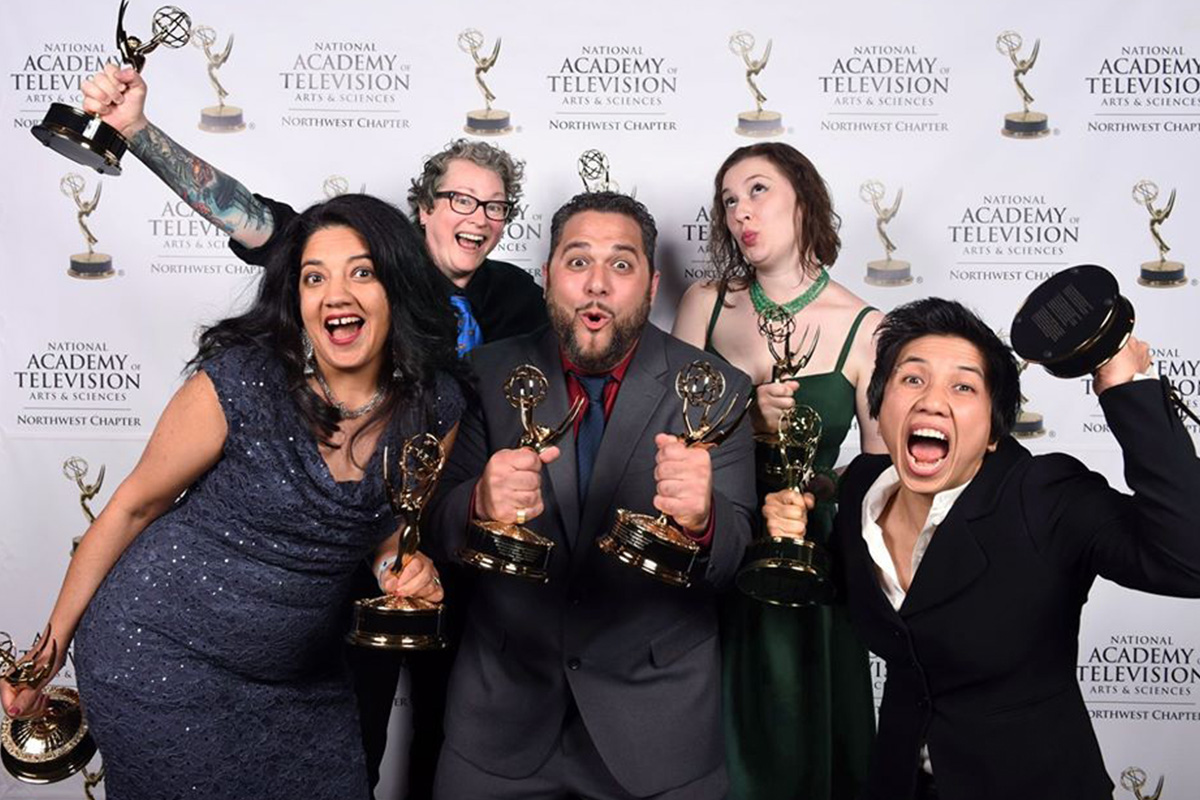 Northwest Regional Emmy award winners from Cascade Public Media