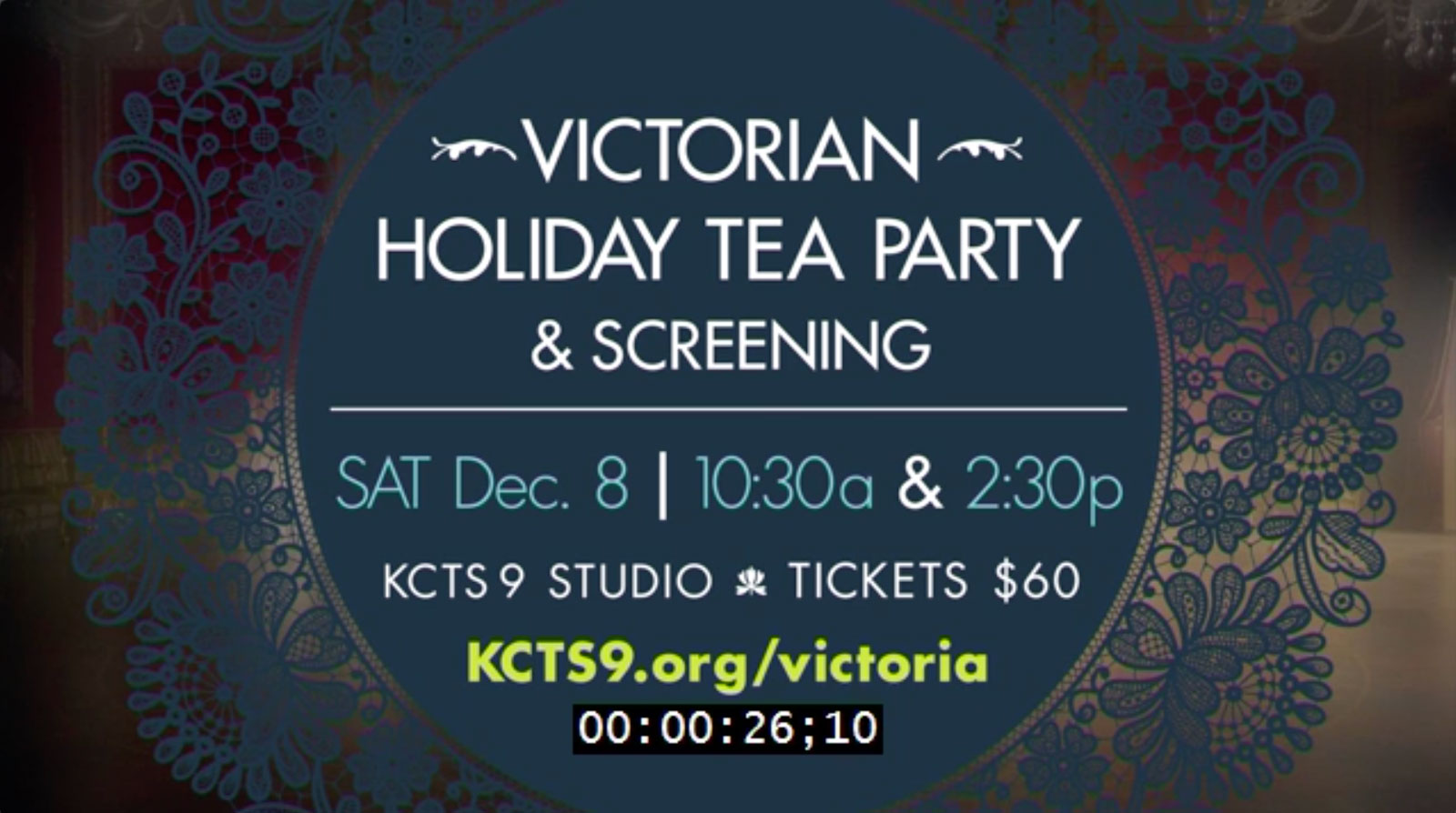 Victorian Tea Party and Screening
